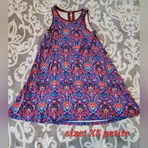 Vibrant Patterned Sleeveless Top